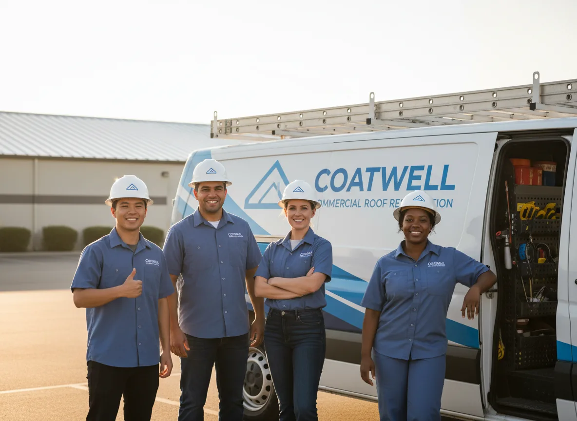 Commercial roof coating company in Woolwich, ME